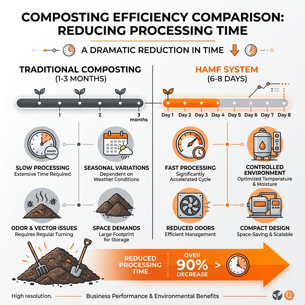 Processing time chart