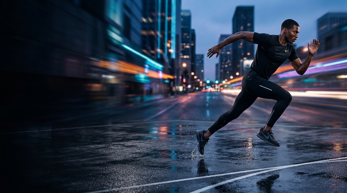 Nike Mind 系列高強度運動畫面